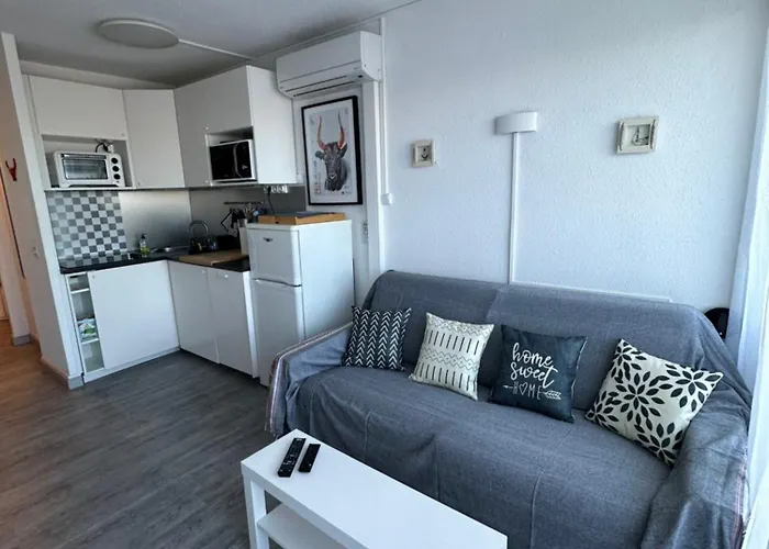Vue Port, Parking Prive, Terrasse, Clim *